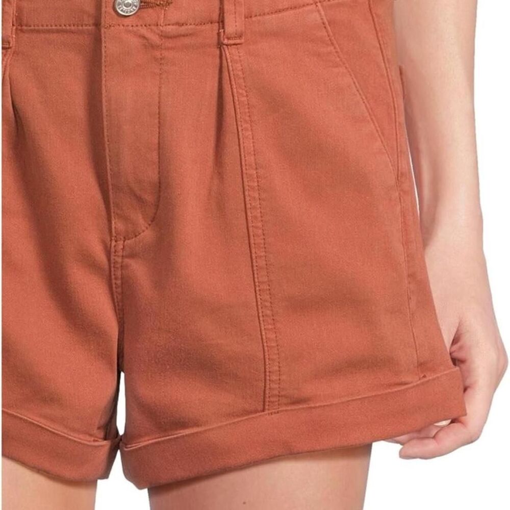 Paige Women's Brown high-waisted shorts Size 26